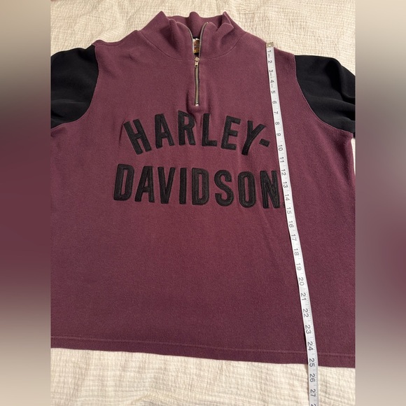 Harley-Davidson Purple and Black Women's Sweater - Picture 6 of 6